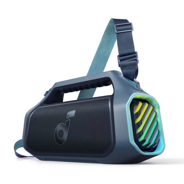 Anker Soundcore BOOM 2 Plus BT 6.0 prenosni Bluetooth zvočnik, moder