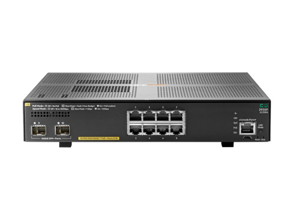 ARUBA 2930F 8G PoE+ 2SFP+ Switch