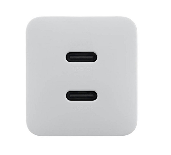 ASUS 65W USB-C GaN Charger, 2x USB-C, 65W Max, bel