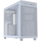 ASUS Prime AP303 TG ATX računalniško ohišje, kaljeno steklo, 120mm ventilator, belo