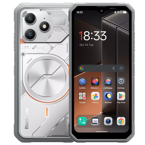 Blackview pametni robustni telefon FORT 100 8/128GB, bel