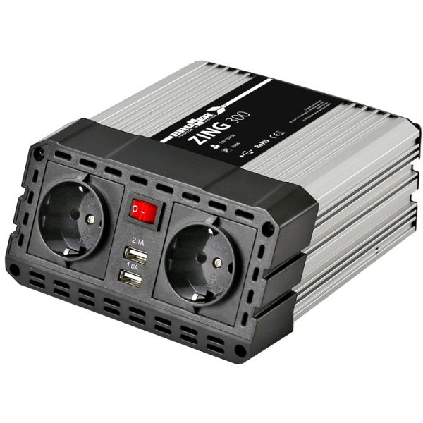BRUNNER Zing razsmernik z modificiranim sinusnim izhodom 300 W
