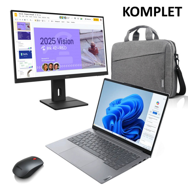 Bundle LENOVO TB G7+E27q-40+Miška+Torba
