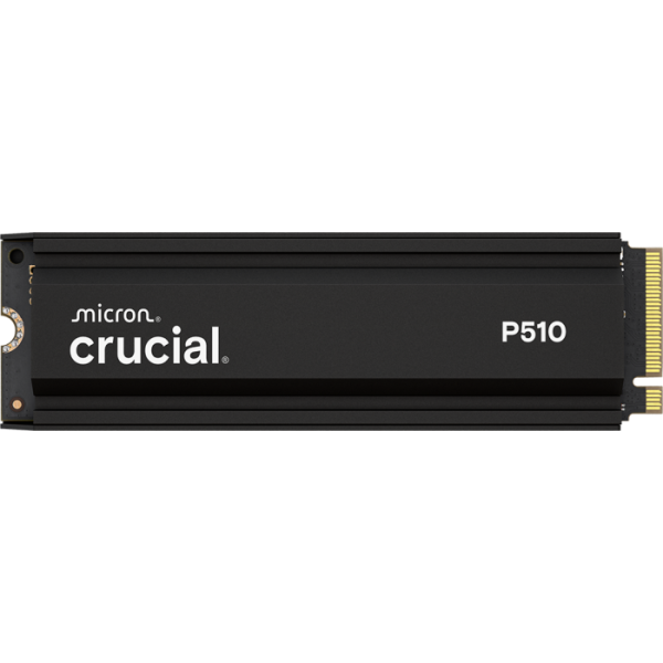 Crucial P510 2TB PCIe Gen5 NVMe 2280 M.2 SSD s hladilnikom