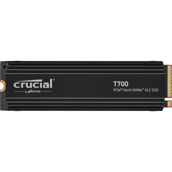Crucial T700 2TB PCIe Gen5 NVMe M.2 SSD s hlajenjem