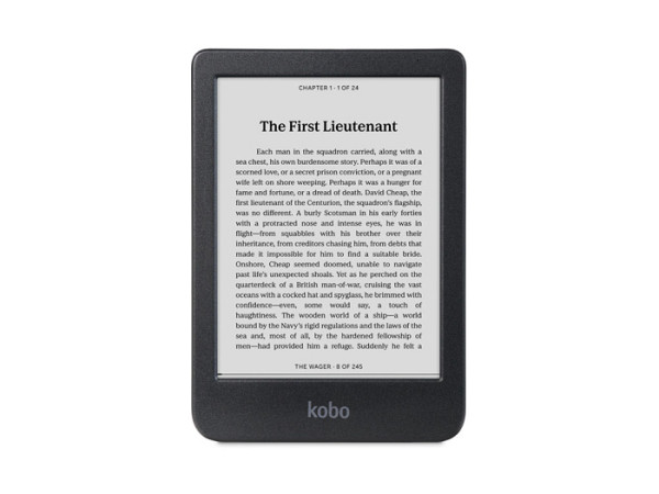 E-bralnik Kobo Clara BW, 6'' Touch, 16GB, WiFi, črn