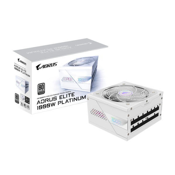 Gigabyte AORUS Elite P1000W PLATINUM ICE modularni napajalnik