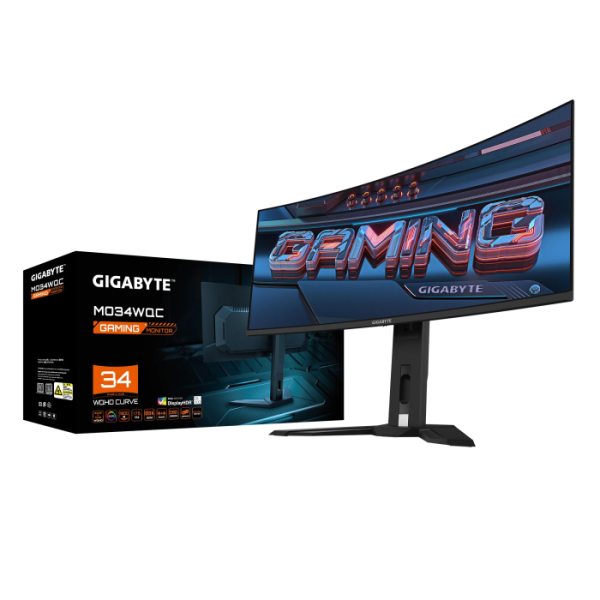 GIGABYTE MO34WQC 34 OLED Gaming WQHD monitor