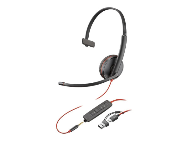 HP Poly BW 3215 USB-C HS +3.5mmP USB-C/A