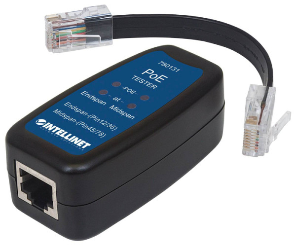 Intellinet testno orodje za napajanje preko Ethernet plus