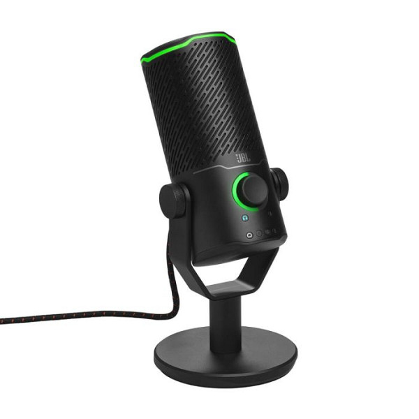 JBL Quantum Stream Studio mikrofon, črn