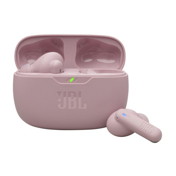 JBL Wave Beam 2 brezžične slušalke z mikrofonom, roza