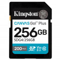KINGSTON Canvas Go! Plus SD 256GB Class 10 UHS-I U3 V30 SDG4/256GB spominska kartica