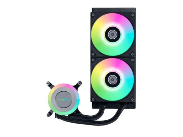 Komplet za tekočinsko hlajenje AIO Liquid Cooler Lian Li GA II Lite 240 RGB, ARGB, črn