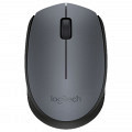 LOGITECH M170 brezžična optična miška siva