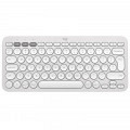 Tipkovnica Logitech Pebble Keys 2 K380s Multi-Device, bela, SLO g.