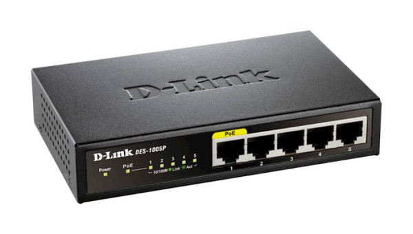 Mrežno stikalo D-link DES-1005P/E