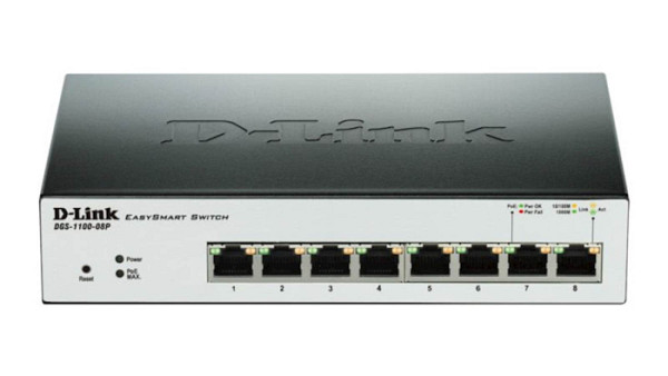 Mrežno stikalo D-link DGS-1100-08PV2