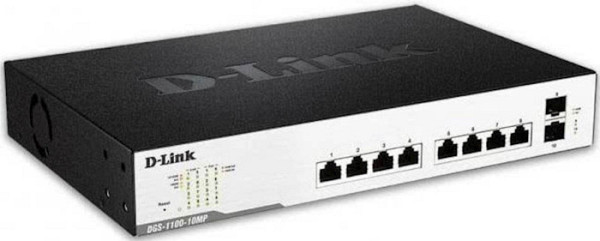 Mrežno stikalo D-link DGS-1100-10MP