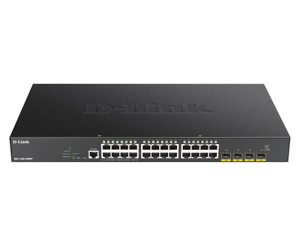 Mrežno stikalo D-link DGS-1250-28XMP/E