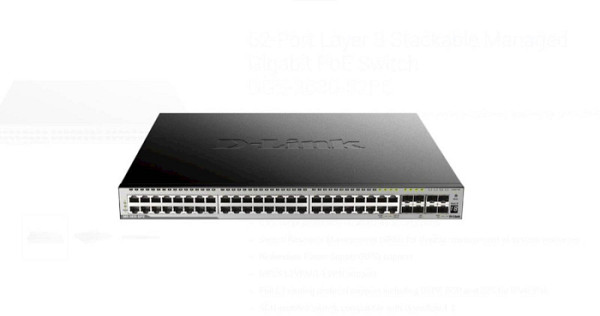 Mrežno stikalo D-link DGS-3630-52PC/SI