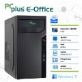PCPLUS e-Office i5 12400 8GB 512GB SSD Windows 11 Home namizni računalnik