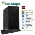 PCPLUS Magic Ryzen 7 8700G 32GB 1TB SSD Radeon 780M tipkovnica miška namizni računalnik