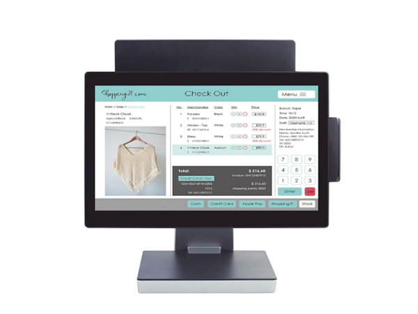POS sistem AIO TIMPOS PT60 15,6'' fanless WIN 11 IOT