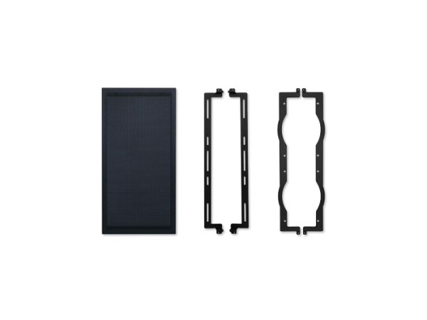 Prednji Mesh Kit za O11 Dynamic EVO RGB, črn