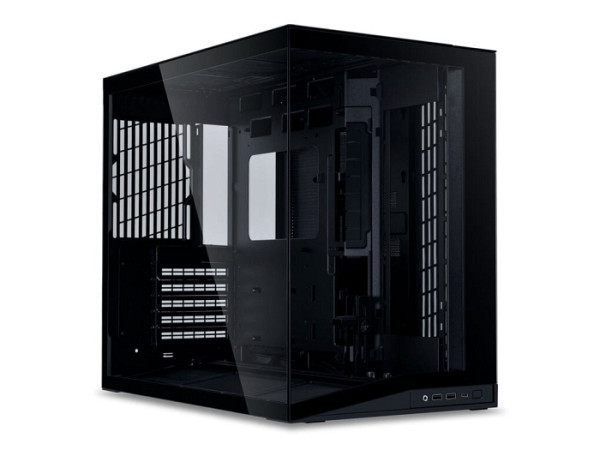 Računalniško ohišje Lian Li O11 Dynamic Mini V2, ATX, Midi-Tower, kaljeno steklo, črno