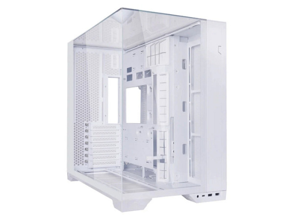 Računalniško ohišje Lian Li O11 Vision Compact, ATX, Midi-Tower, kaljeno steklo, belo