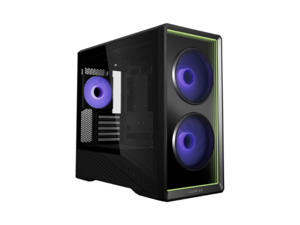 Računalniško ohišje Lian Li Vector V150 INF, Micro-ATX, kaljeno steklo, črno