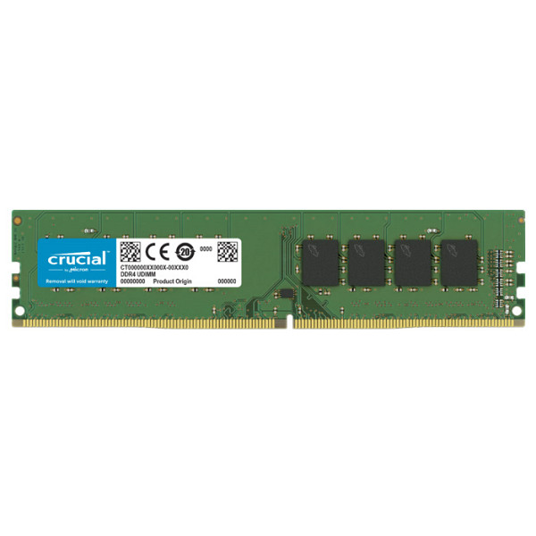 RAM DDR4 8GB PC4-25600 3200MT/s CL22 SR x8 1.2V Crucial