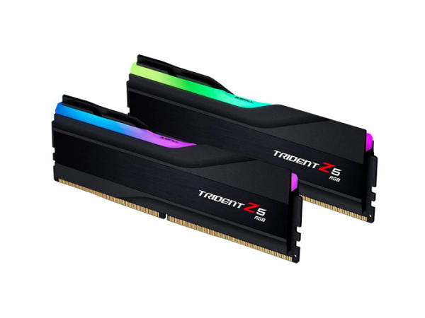 RAM DDR5 64GB Kit (2x32GB) PC5-51200 6400MT/s CL32 1.40V, G.SKILL Trident Z5 RGB, Intel XMP