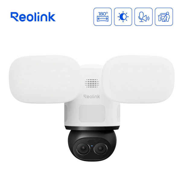 Reolink Ip Kamera TrackFlex Floodlight F850W, 8MP, 4K, 3000 lumnov reflektor, 30M IR, 6x zoom, Ai