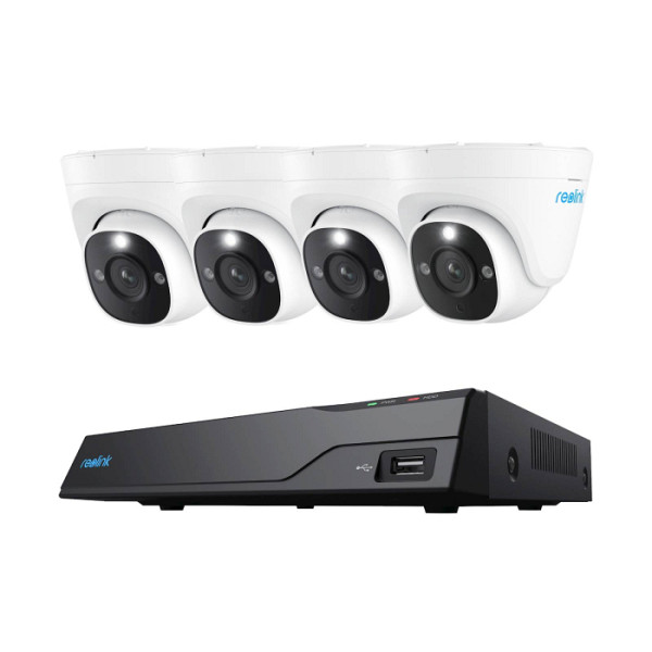 Reolink NVR snemalnik NVS8-12MD4 4k, 12MP, 8 kanalni NVR, 2TB HDD, 4x kamera POE