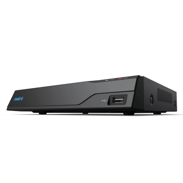 Reolink NVR snemalnik NVS8 Brez HDD, podpora do 2x6 TB, 8xPOE/25W