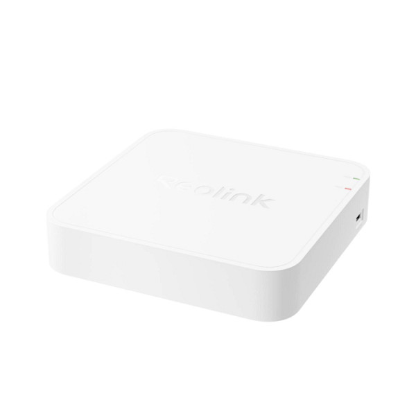 Reolink PoE NVR snemalnik NVS4E, 6 kanalov, 4x PoE, do 12MP, do 8TB HDD, Lokalno AI iskanje