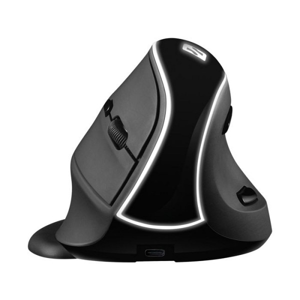 Sandberg Wireless Vertical Mouse Pro ergonomska vertikalna polnilna brezžična miška