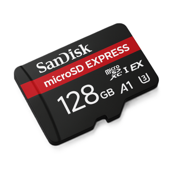 SanDisk 128GB Express NVMe UHS-I microSDXC spominska kartica