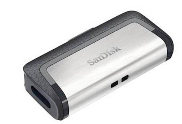 SanDisk 128GB Ultra Dual USB-C/A 3.1 Gen 1 USB ključ