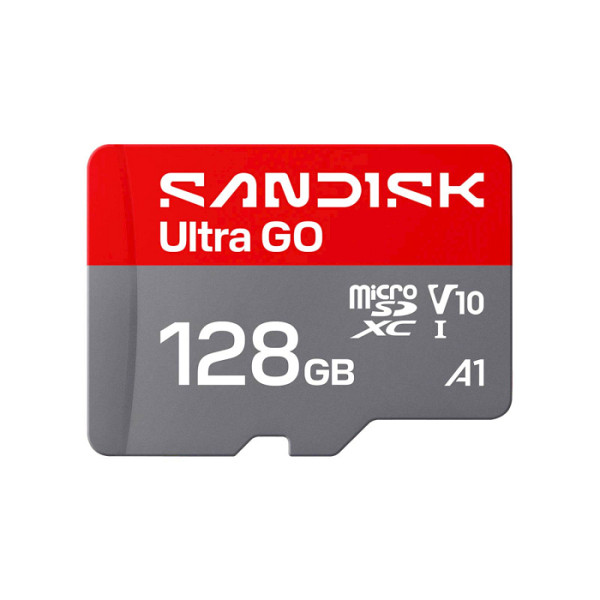 SDXC SanDisk micro 128GB Ultra GO, 190MB/s, UHS-I, V10, A1