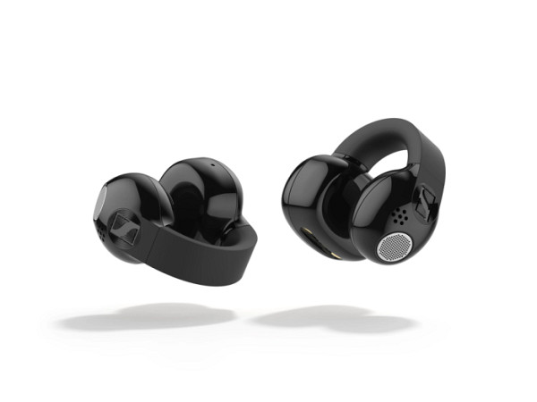 Slušalke Sennheiser Accentum Clip, True Wireless, črne