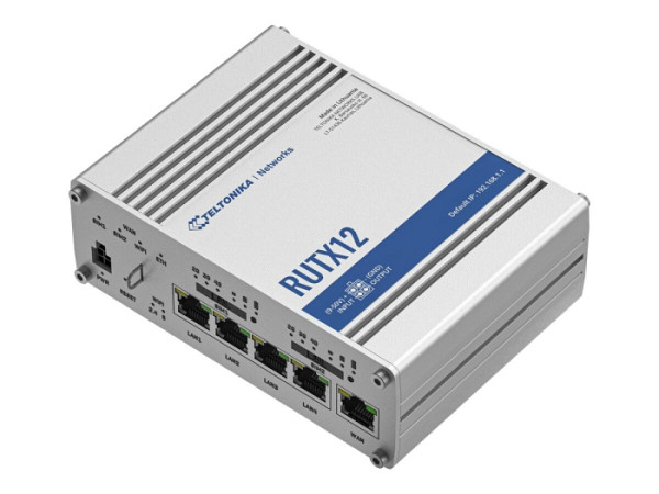 TELTONIKA NETWORKS RUTX12 Industrial 4G
