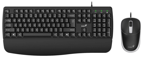 Tipkovnica Genius KM-123,PR,BLK,SER,USB