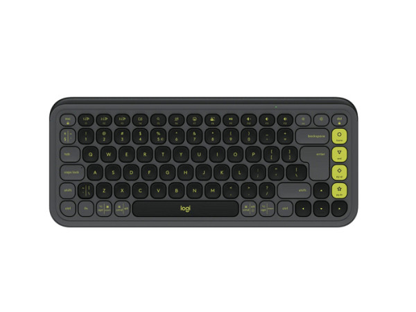 Tipkovnica Logitech Pop Icon Keys, Bluetooth, grafitna, SLO g.