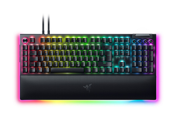 Tipkovnica Razer BlackWidow V4 Pro, zelena stikala, UK SLO g.