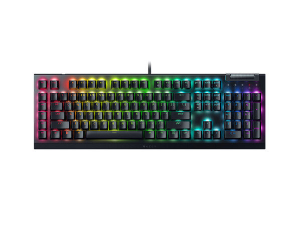 Tipkovnica Razer BlackWidow V4 X, rumena stikala, US SLO g.