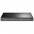 TP-LINK JetStream TL-SG3452XP 52-Port 48x Gigabit PoE+ RJ45 4x10GE SFP+ L2+ Managed mrežno stikalo switch