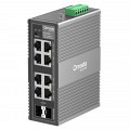 TP-LINK Omada IES208G 8-portno 6x Gigabit RJ45, 2x Gigabit RJ45/SFP Combo industrijsko Easy Managed stikalo switch